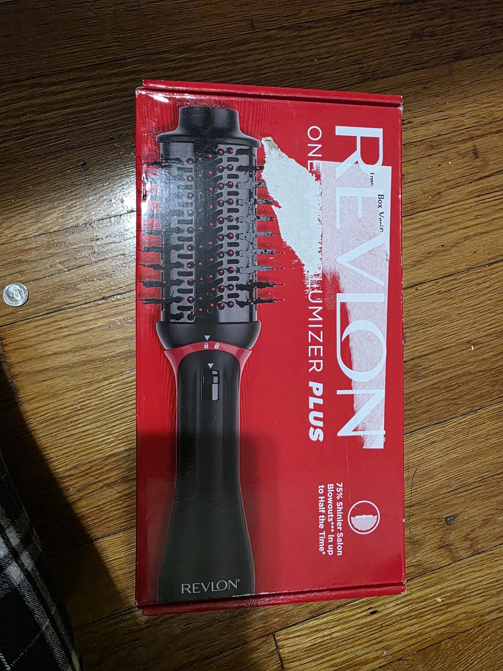 Revlon One-Step Volumizer Plus Hot Air Brush in Black & Red